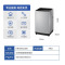 美的(Midea) 10KG公斤变频波轮洗衣机家用全自动洗脱一体 直驱变频 立体喷瀑水流 MB100ECODH