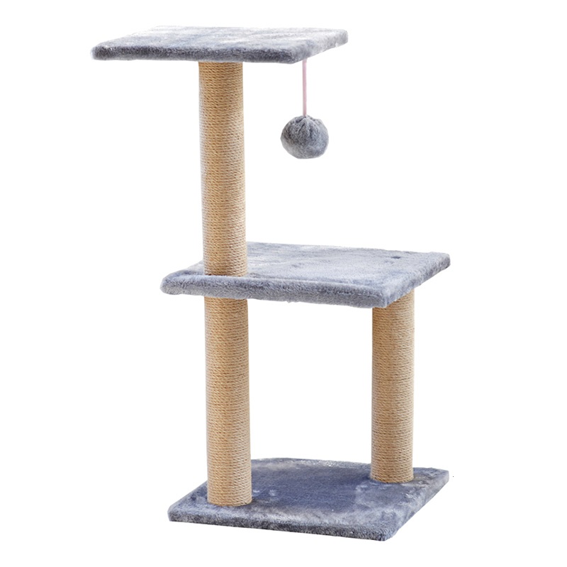 小型猫架猫抓板磨爪器猫爬架猫树磨爪板蹭痒器磨爪用品高清大图