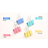 得力(deli) 彩色长尾票夹 文件夹子 资料试卷夹小