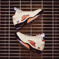 Air Jordan 5 retro aj5 【美国直邮正品】 男子经典复刻乔丹复合底高帮篮球鞋