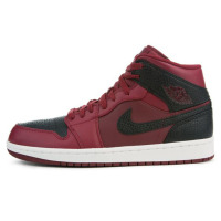 Air Jordan1 AJ1 灰粉 脏粉翻毛皮个性做旧黑脚趾 蒂芙尼绿麂皮运动高帮篮球鞋555088-311