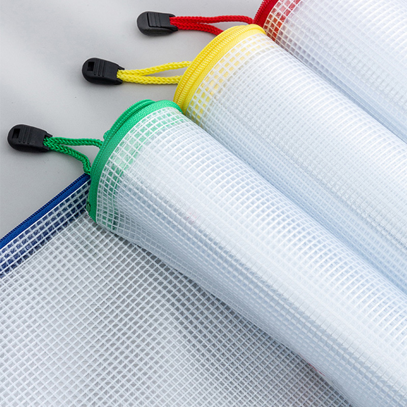 晨光拉链袋A4*10个装网格普惠型ADMN4282(颜色随机)高清大图