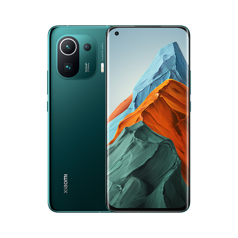 小米(MI)小米11 Pro 绿色 12+256GB 骁龙888处理器 5000mAh大电量 液冷散热系统 专业原色屏 5G手机 小米游戏手机 安卓大屏手机