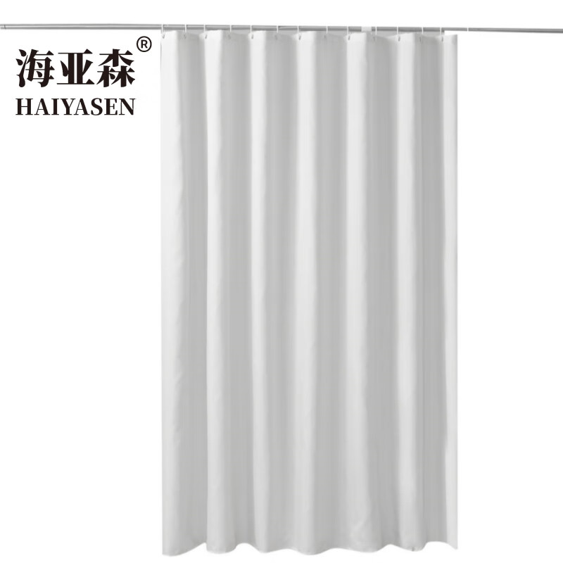 海亚森 TK-2078 宽1.2m高1.85m 浴帘 1.00 个/件 (计价单位:件) 白色