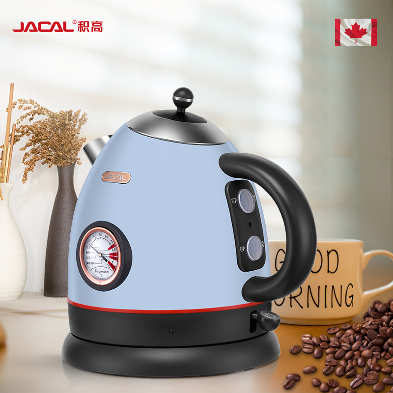 苏宁极物电水壶gle3b2可视温度电热水壶304不锈钢电水壶北欧迷你电开