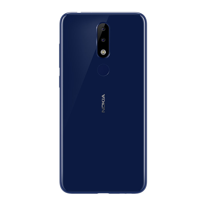Nokia/诺基亚 X5 4GB+64GB 波罗的海蓝 全能毕业礼盒 全网通4G双卡 全面屏 AI拍照手机