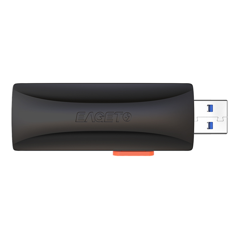 忆捷(Eaget) SU30 USB3.2/Type-C双接口固态U盘 高速传输金属商务推拉 128G