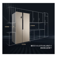 【二手尾货机】容声冰箱（Ronshen）BCD-529WD12HY 双开门对开门529L电冰箱家用风冷无霜 童锁 纤薄机身