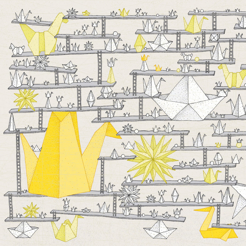 [正版]男孩的迷宫:寻找我的火箭 3-7儿童益智游戏书 波兰知名插画家和迷宫设计师致敬童年之作无字书绘本迷宫探险书籍 童高清大图