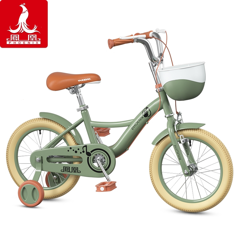凤凰phoenix儿童自行车女孩单车345678岁男孩童车中大童小孩脚踏车
