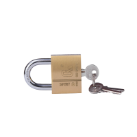 金岳 TR50-1J 铜芯 38*50*16mm 黄铜挂锁(计价单位:个)黄色