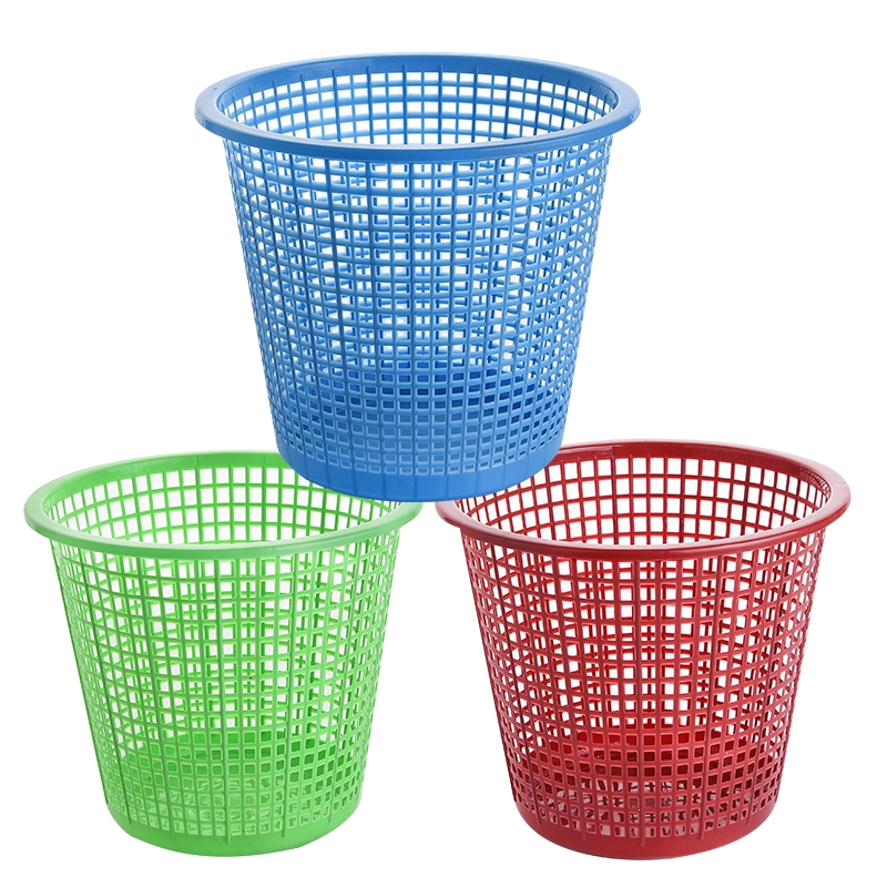 塑料镂空垃圾桶客厅厨房卫生间古达小垃圾桶无盖办公室垃圾篓纸篓a