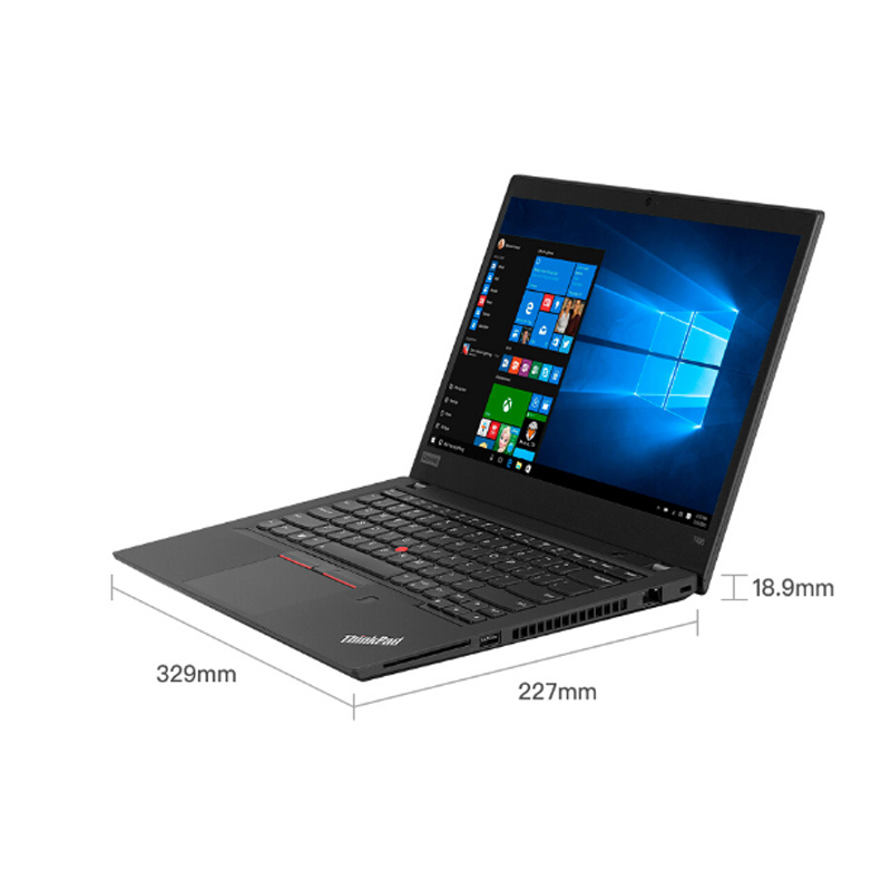 联想(Lenovo)商用笔记本电脑T490 (i7-10510U 16G 512G 2G 2K win10)