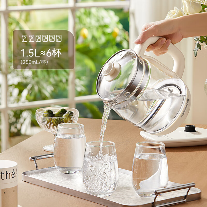 九阳(Joyoung) K15F-WY4121 养生壶1.5L(单位:台)白色高清大图