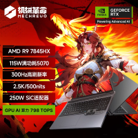 机械革命蛟龙16Pro R9-7845HX 5070 苍岩灰