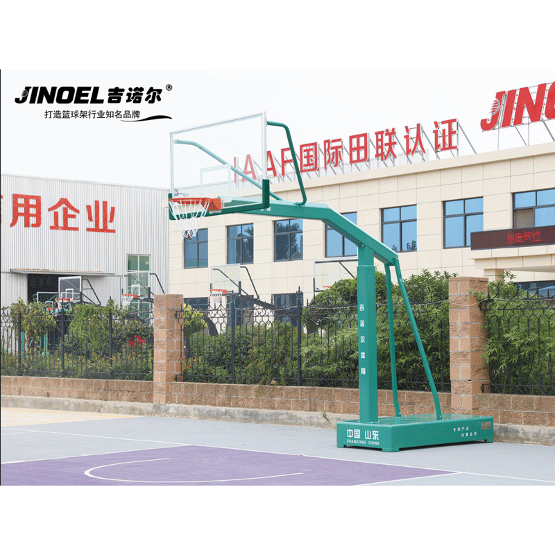 篮球架JNE-1008移动式平箱篮球架 绿色