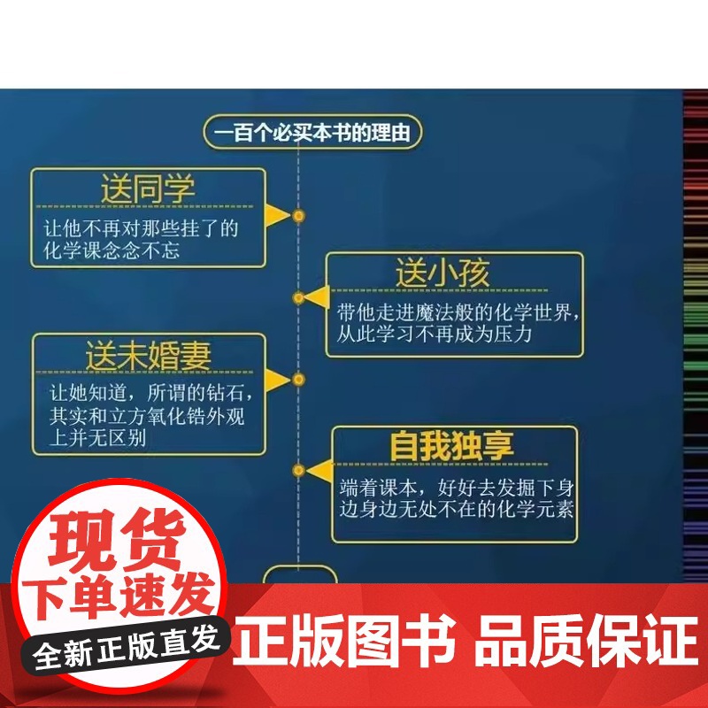 正版书籍 视觉之旅 神奇的化学元素 彩色典藏版 西奥多格雷 中学生初中化学科普书籍 元素分子概念化学反应原理能量熵高清大图