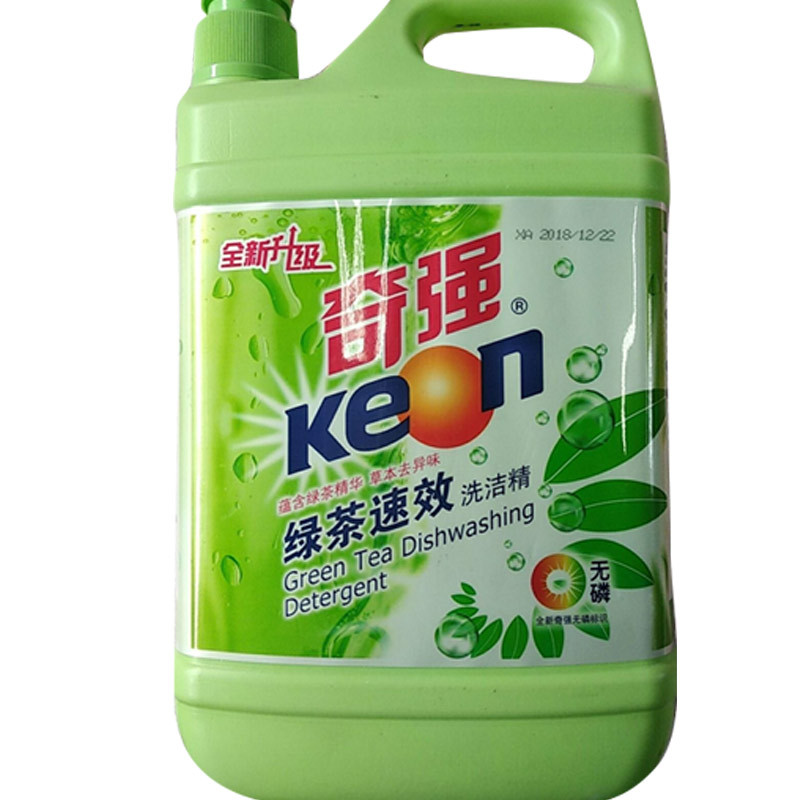 奇强(Keon) 奇强绿茶洗洁精 1250g*10