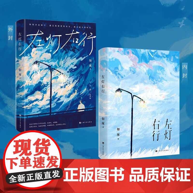 [赠书签+拍立得+明信片]左灯右行 如琢 著 严灼×陆君知 双向救赎 新增番外童年 青春文学高清大图