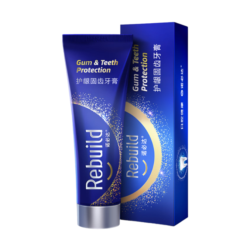 诺必达 护龈固齿牙膏 修护牙釉质口腔粘膜去渍牙 1支装50g(计价单位:件)高清大图