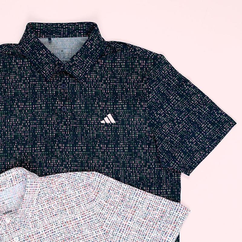 Adidas/阿迪达斯高尔夫POLO衫男装弹力速干透气休闲运动短袖衬衣高清大图