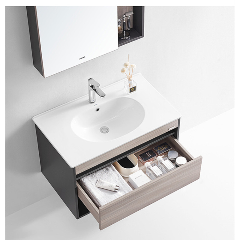 安华卫浴annwa生态实木浴室柜n2d80g17f