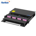 烽火通信FiberHome MPO转接盒高密度144芯万兆多模OM4 MTP预端接MPO-LC模块盒光纤配线架转换模块