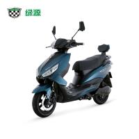 新款绿源电动摩托车成人男女电瓶车MNP60V双人踏板助力代步电动车