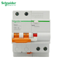 施耐德电气,Schneider Electric E9系列断路器空气开关 漏电保护器 3P 4P 63A带漏保 家用空开 2P带漏保-25A E9系列