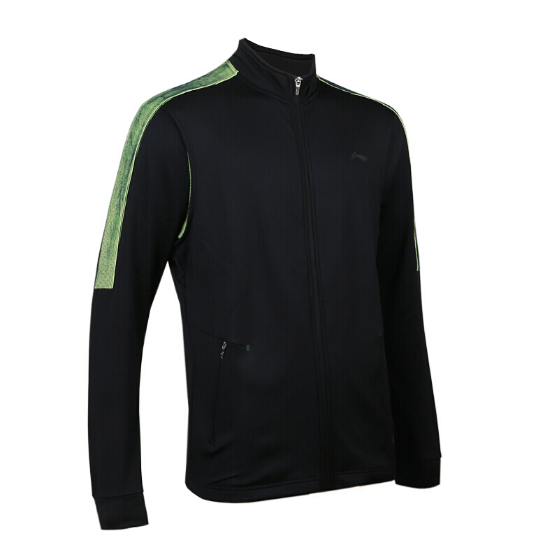 李宁(LI-NING) 新款李宁羽毛球服外套秋冬装比赛服男款上衣运动服 AWDN947