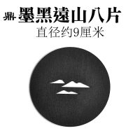 鼎亨茶杯杯垫壶垫隔热垫防磕防磨吸易干中式镂空圆形毛毡垫子
