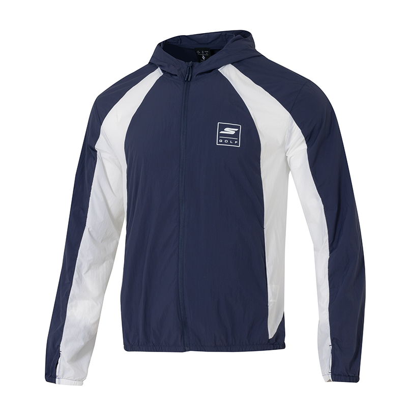 Skechers斯凯奇防晒衣男女装新款薄款跑步训练皮肤衣运动服夹克外套P225U129-0019 ZP高清大图