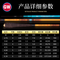 光威旗舰新品鲫鱼竿28调无法一本鲫超轻超细休闲野钓台钓鱼竿鲤鲫手杆钓竿白条杆