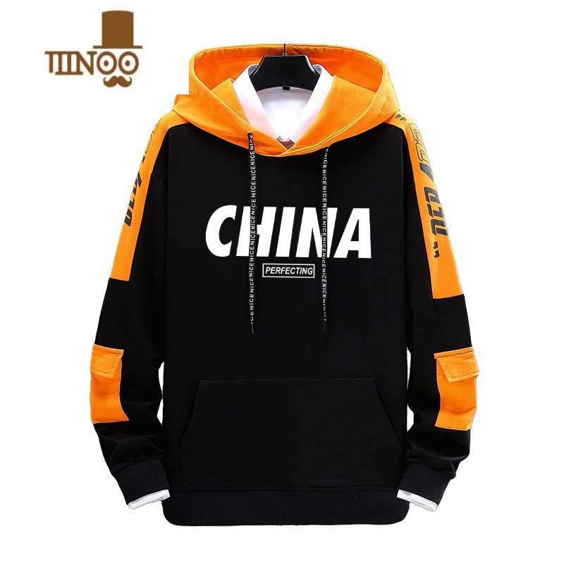 YANXU青少年运动卫衣套装12-15岁男孩潮流春装13初中学生14大童长袖tt高清大图