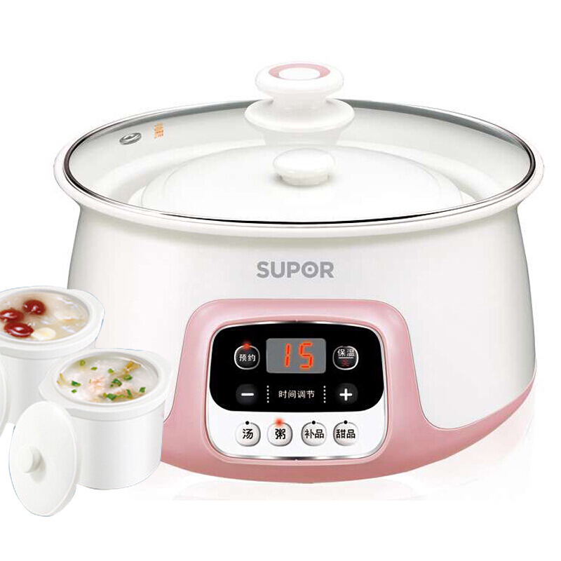 苏泊尔 电炖锅 1-2l 煲汤 一锅四胆