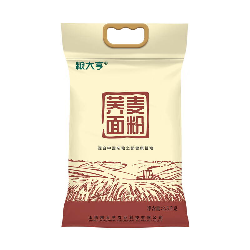 “粮大亨 [ 2.5千克荞麦面粉 ]”高清大图