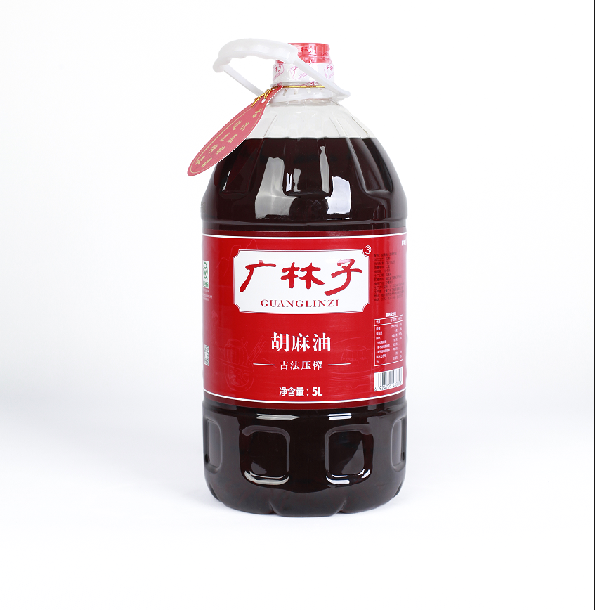 广林子古法压榨 亚麻籽油5L