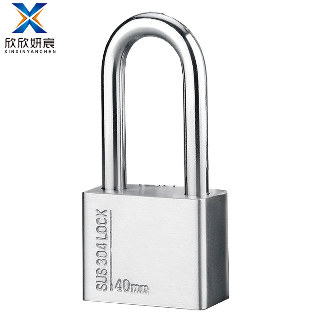 欣欣妍宸 不锈钢挂锁 通开40mm长锁/把高清大图