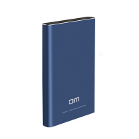 DM Micro移动硬盘盒 HD003系列 2.5英寸 深蓝色 SATA3.0串口 电脑外置壳固态机械ssd铝合金硬盘盒