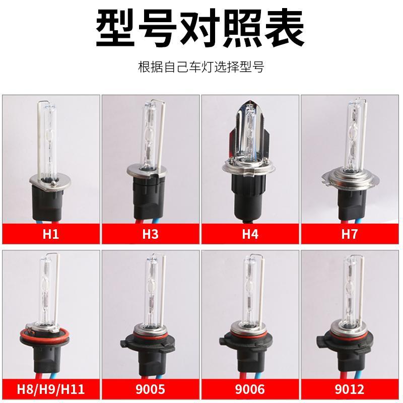 适用标致3008 4008 5008氙气灯套装汽车远近光疝气大灯泡强光改装 石栏解码版80W高亮氙气灯套装 套装H4