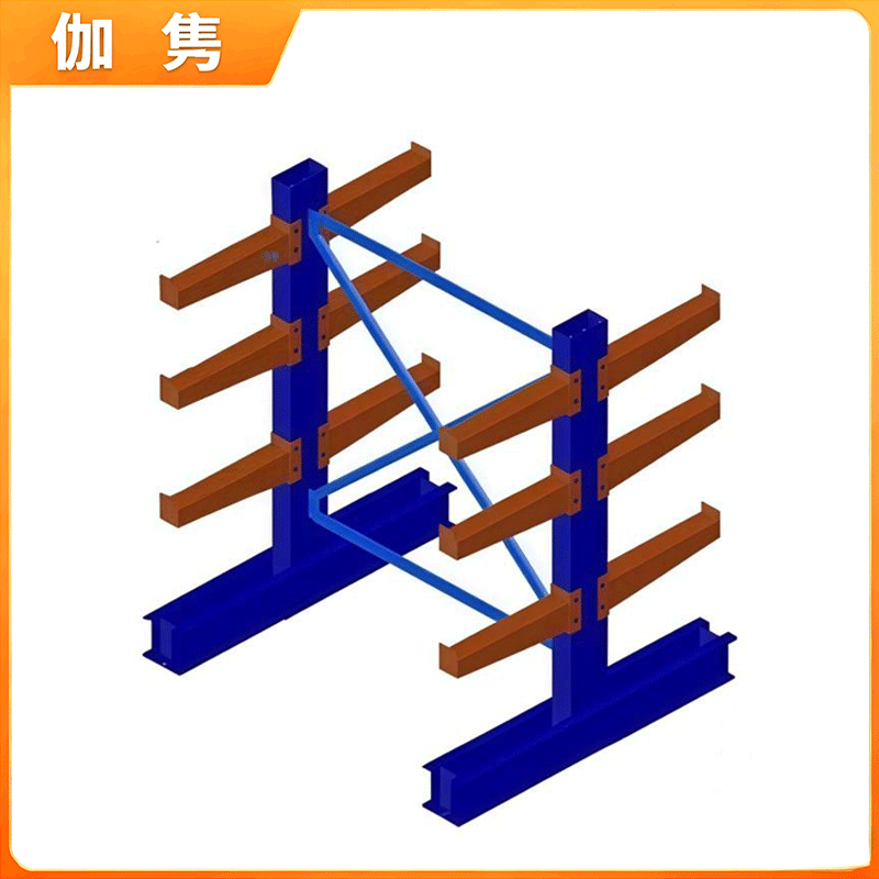 伽隽 悬臂货架 双 组高清大图