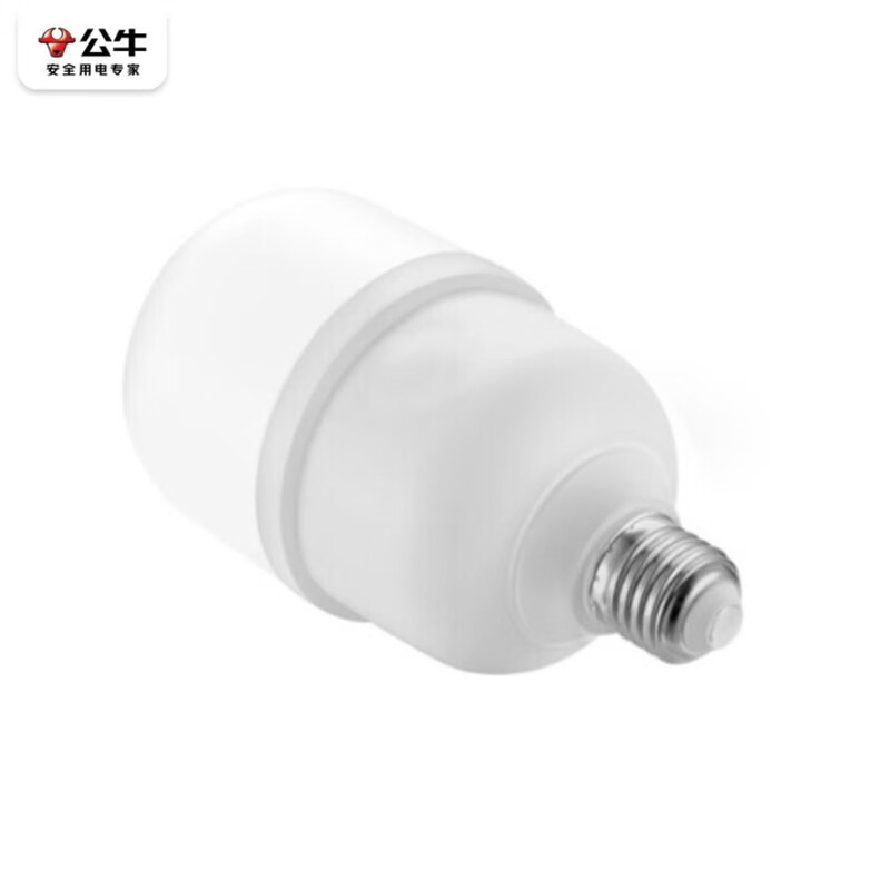 公牛 灯泡大功率节能 E27螺口 高亮 20W-6500K 白色 MQ-C020A-BS