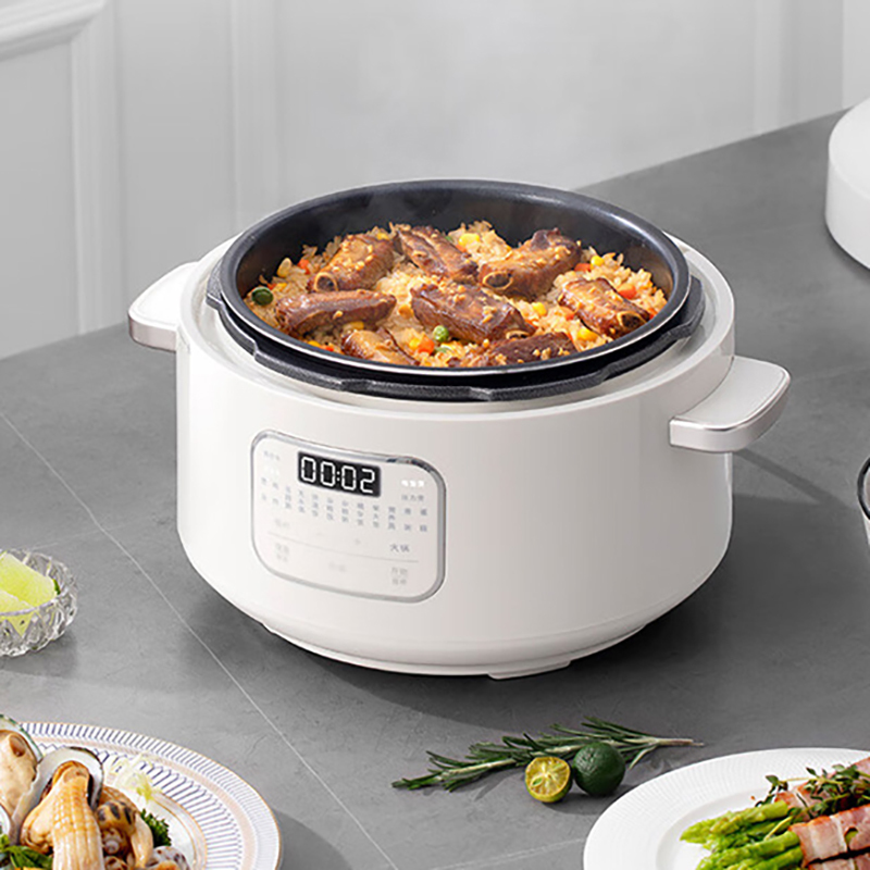 摩飞电压力锅4L多功能电高压锅智能电饭煲MR8700(随机发货)