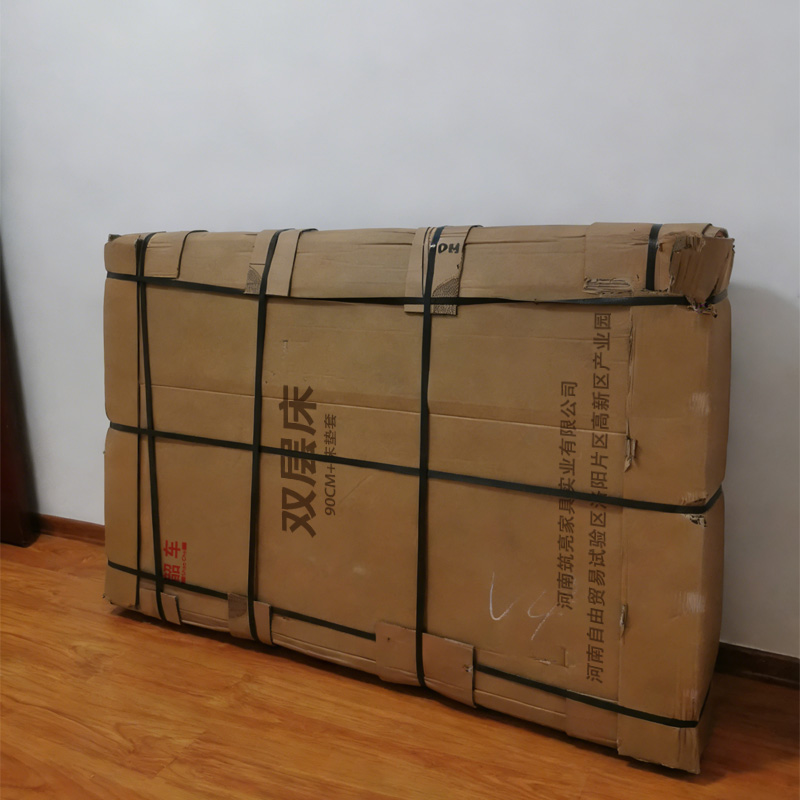 韶车床双层床90cm+床垫套高清大图