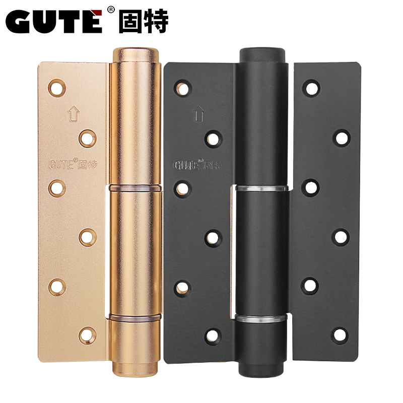 固特 隐形门合页闭门器液压缓冲铰链弹簧合页自动关门定位一片价
