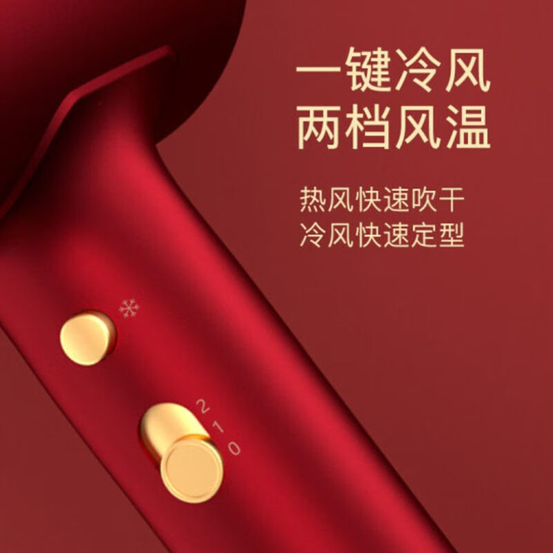 雷瓦(RIWA)电吹风机家用大功率1600W冷热风负离子护发养发造型速干RC-7811吹风机高清大图