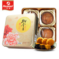 华美(Huamei)月饼 御香月系列 中秋广式月饼礼盒装 企业团购批发送礼福利 御香月四喜月720g