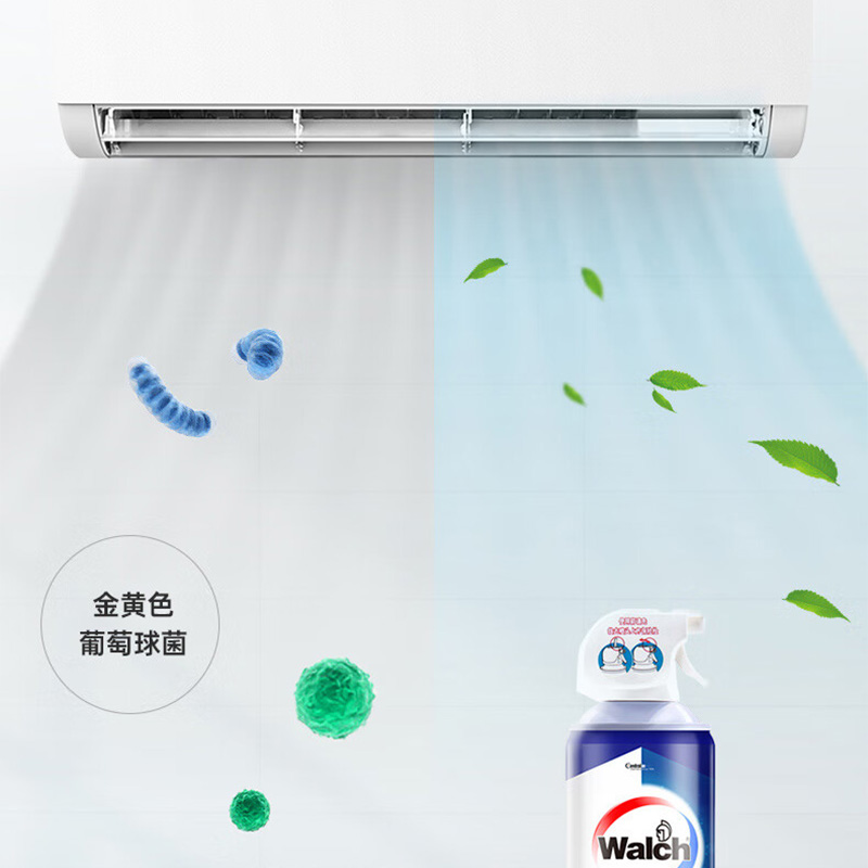 威露士空调消毒液清洗杀菌祛味免拆免洗深层清洁500ml高清大图