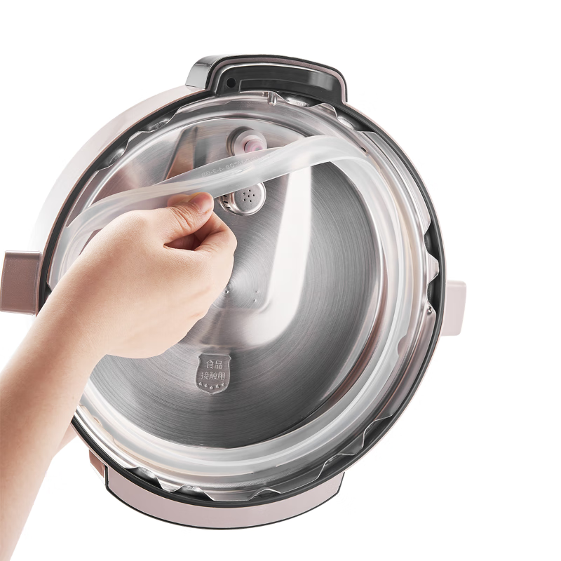 美的(Midea)电压力锅 家用5L大容量多功能高压锅不粘内胆智能预约 MY-E501高清大图