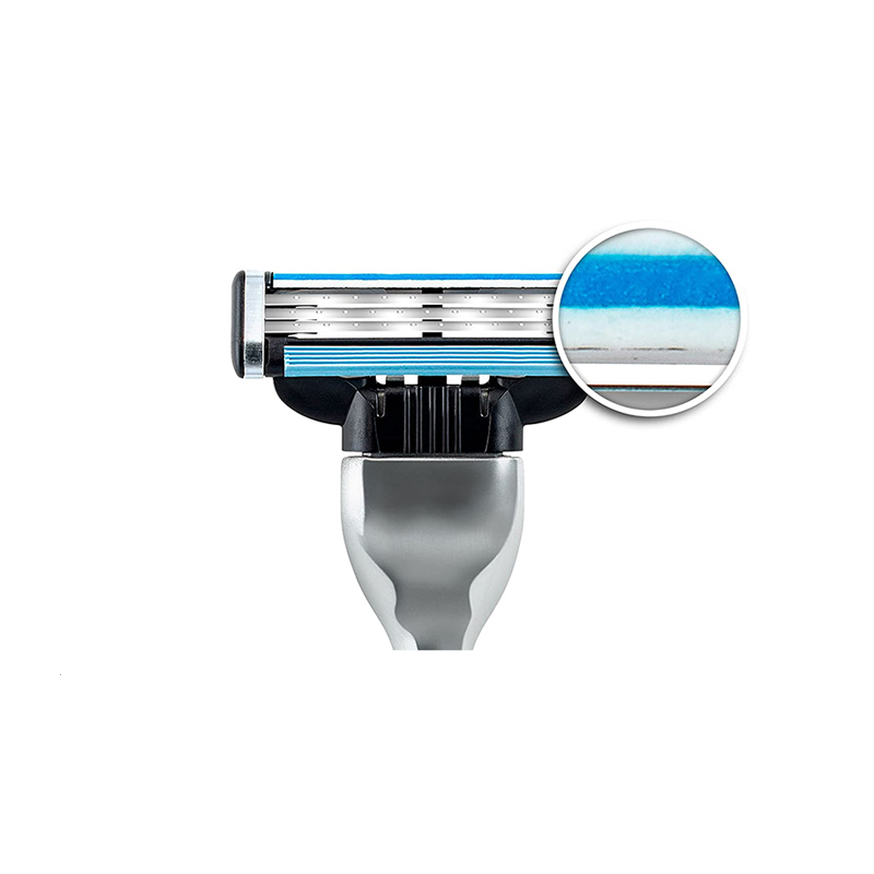 吉列(GILLETTE) MACH 3 锋速3 手动剃须刀刀片 4片装 新升级锋隐同款刀片